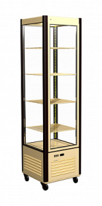 Витрина кондитерская Carboma D4 VM 400-1 1015-0102 (R400С бежево-коричневый)
