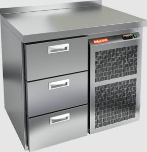 Стол холодильный HiCold GN 3 BR2 TN