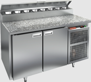 Стол холодильный HiCold PZ2-11/GN камень
