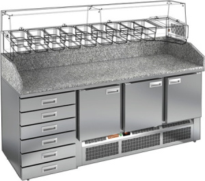 Стол холодильный HiCold PZE4-111/GN