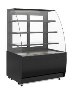 Витрина кондитерская Carboma K70 VM 1,3-1 LIGHT 9005 (версия 2.0)