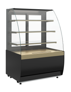 Витрина кондитерская Carboma K70 VM 1,3-1 LIGHT 9005-0109 (версия 2.0)