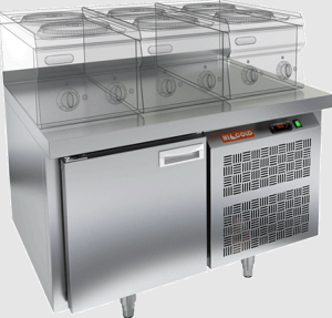 Стол холодильный HiCold SN 1/TN LT