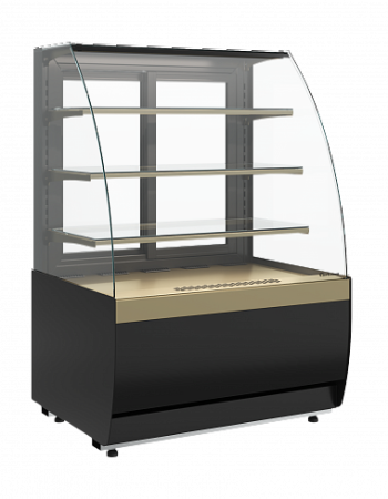 Витрина нейтральная Carboma K70 N 1,3-1 LIGHT 9005-0109 (версия 2.0)