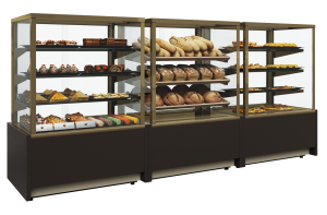 Витрина кондитерская Carboma KC70 VM 0,9-1 LIGHT 0102-0109 (ВХСв-0,9д Cube)