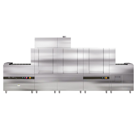 Машина посудомоечная с тоннельной загрузкой Abat МПТ-2000К левая