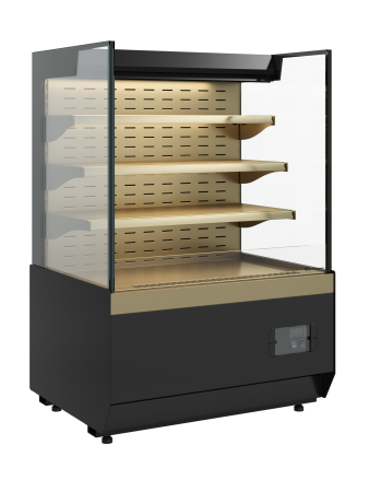 Горка холодильная Carboma KC70 VM 0,9-2 STANDARD 9005-0109 (прямая боковина, версия 2.0)