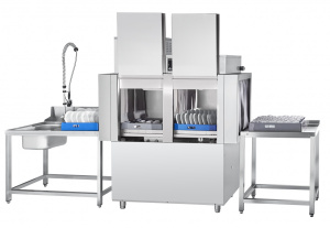 Машина посудомоечная с тоннельной загрузкой Abat МПТ-1700-01 левая