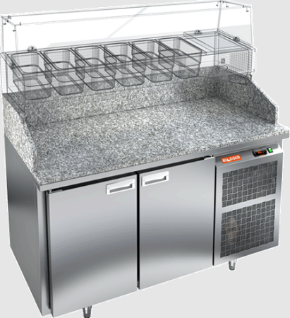 Стол холодильный HiCold PZ3-11/GN