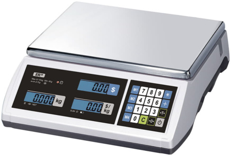 Весы торговые CAS ER JR-30CB LT